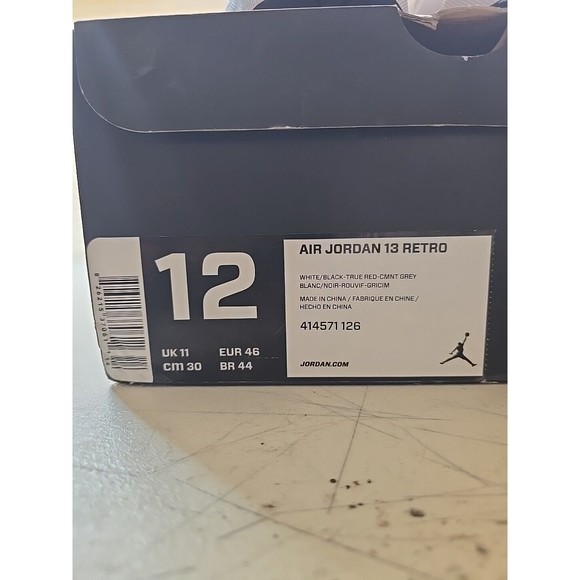 Size 12 - Air Jordan 13 Retro 2014 Grey Toe main image 6